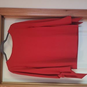 Burnt orange 3/4 sleeve blouse